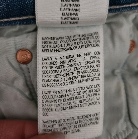 NWT MOTHER | The Weekender Fray Jeans in Twenty-Eight and a Half Wishes - Sz 32 - Picture 14 of 15